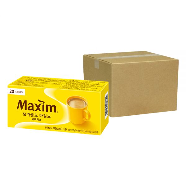 モカゴールド マイルド 20x24箱(480スティック)韓国コーヒー