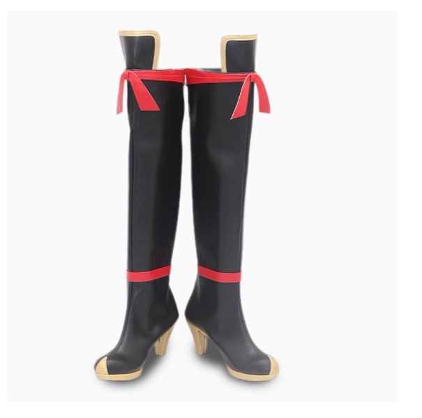 夢大路文 ゆめおおじふみ 少女歌劇 レヴュースタァライト 風 コスペレ靴 コスプレシューズ 人気 アニメフェア 靴 イベント パーティー ブーツ