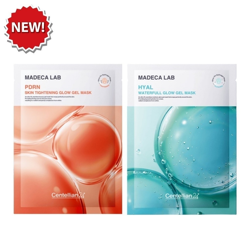【NEW】マデカラップ ヒアル ウォータープール グローゲルマスク / PDRN スキン タイトニング グローゲルマスク