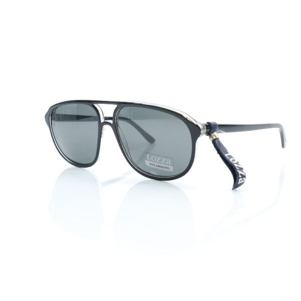 未使用 ロッツァ サングラス ブラック Lozza 眼鏡 メンズ