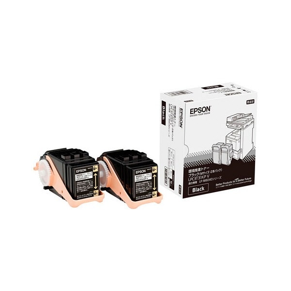 LPC3T31KPV ブラック [純正 環境推進トナー 1パック(2個入)]