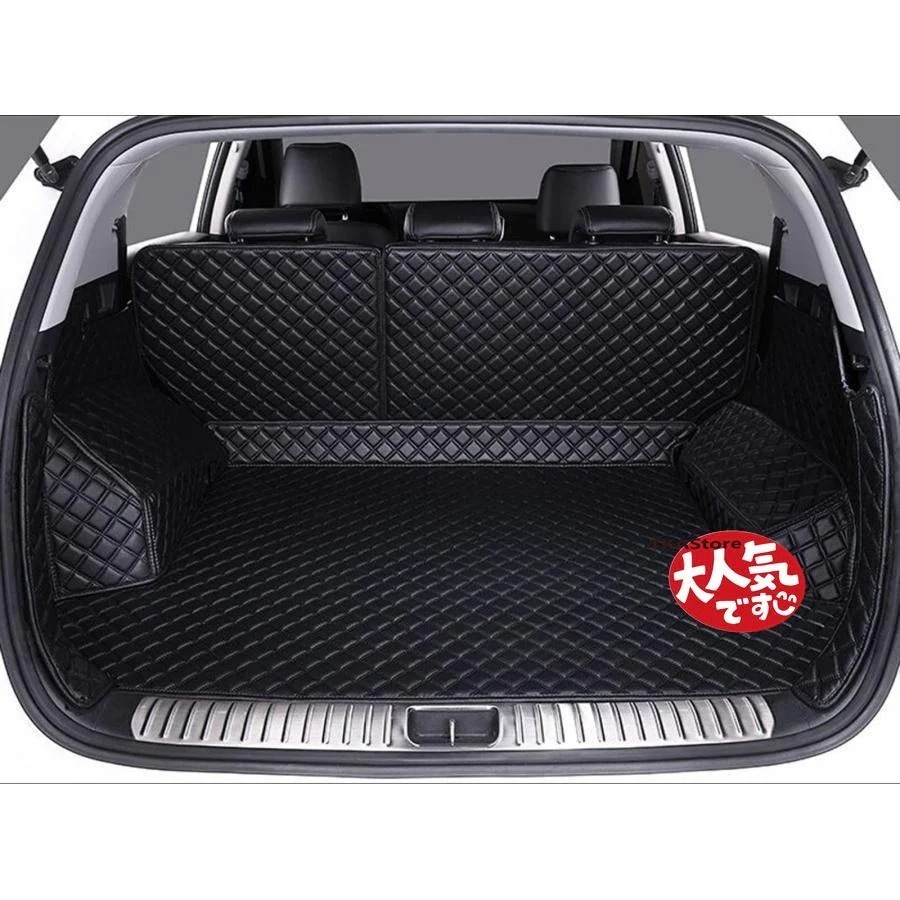 フルカバー ラゲッジマット に適用する 新型ハリアー 80系 (2020年6月 車種専用設計 3D車のトランクマッ 滑り止め 汚れに強い 防水 ラゲッジマット 右ハンドル