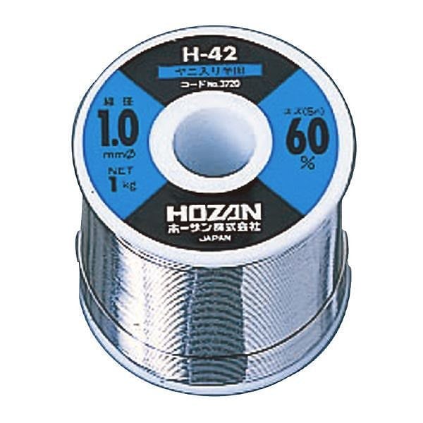 注目ショップ・ブランドのギフト HOZAN ハンダ（1KGX1.0/SN60%） H-42-3720 手動工具