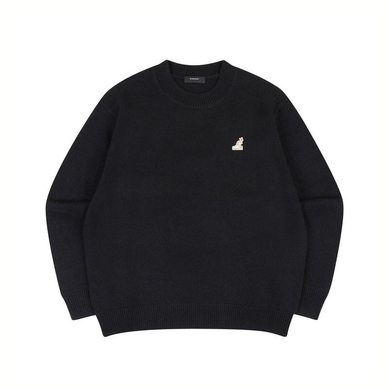 ロゴパッチセーター1885ブラック