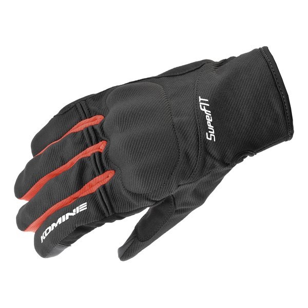 GK-258 SUPERFIT PROTECT レインGV BK/RD L 06-258/BK/RD/L