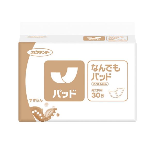 （まとめ） 王子ネピア ネピアテンダーパッドなんでもパッド 30枚(×10セット) 8,395円