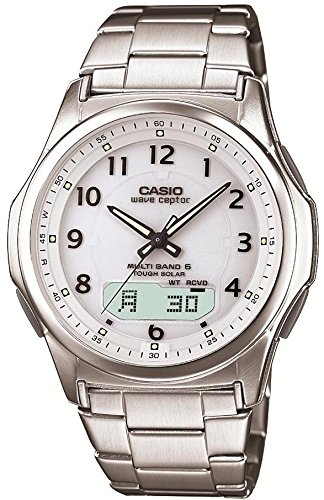 [カシオ] 腕時計 ウェーブセプター 電波ソーラー WVA-M630D-7AJF シルバー