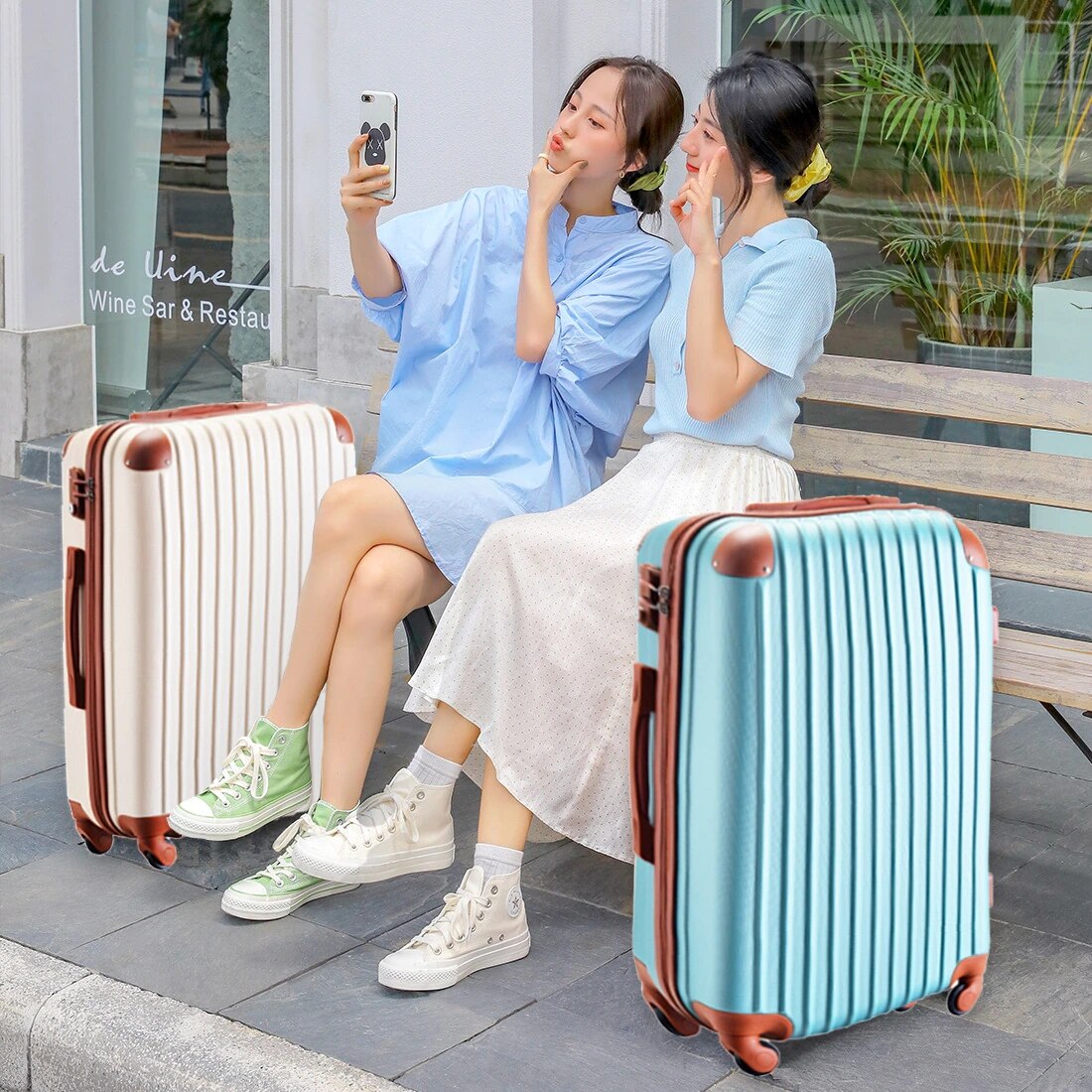 ins人気 スーツケース キャリーバッグ キャリーケース TSAロック 1年間保証