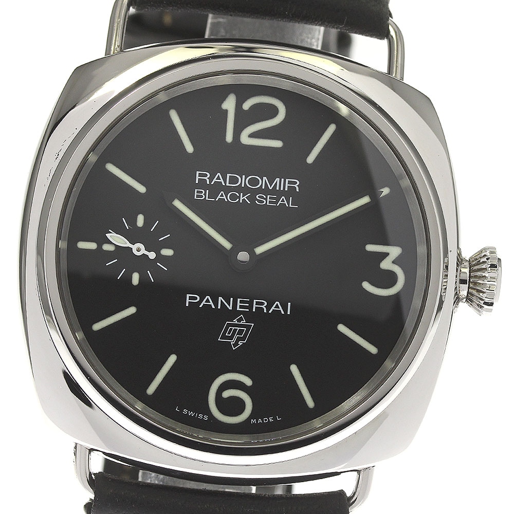 パネライ PANERAI PAM00754 ラジオミール ブラックシール スモールセコンド 手巻き メンズ 美品 _806522【中古】