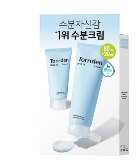 トリデンダイブイン低分子ヒアルロン酸クリーム80ml企画（+クリーム20ml追加贈呈）