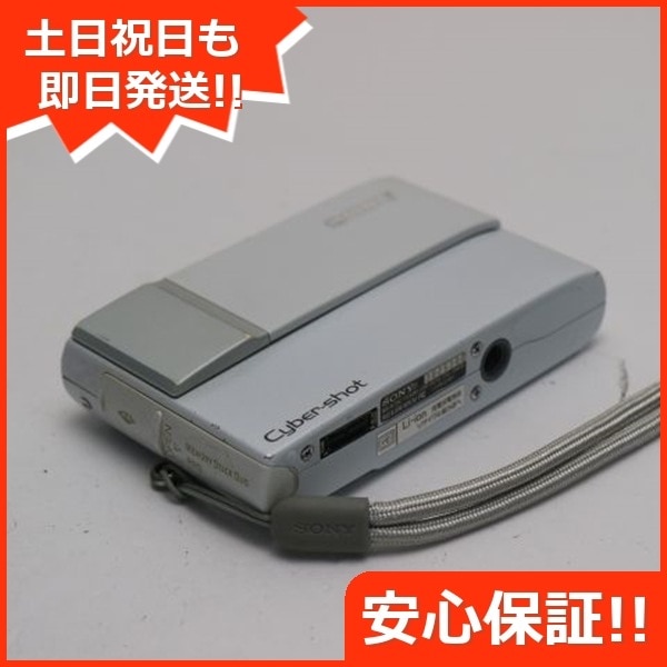 美品 Cyber-shot DSC-T10 ホワイト SONY デジカメ 58