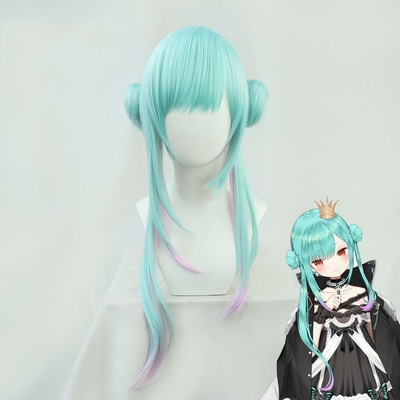 潤羽るしあ コスプレウィッグ ネット付き 人工髪