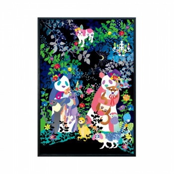 Kayo Horaguchi 月明かりの下で アートパネル ZKH-53656