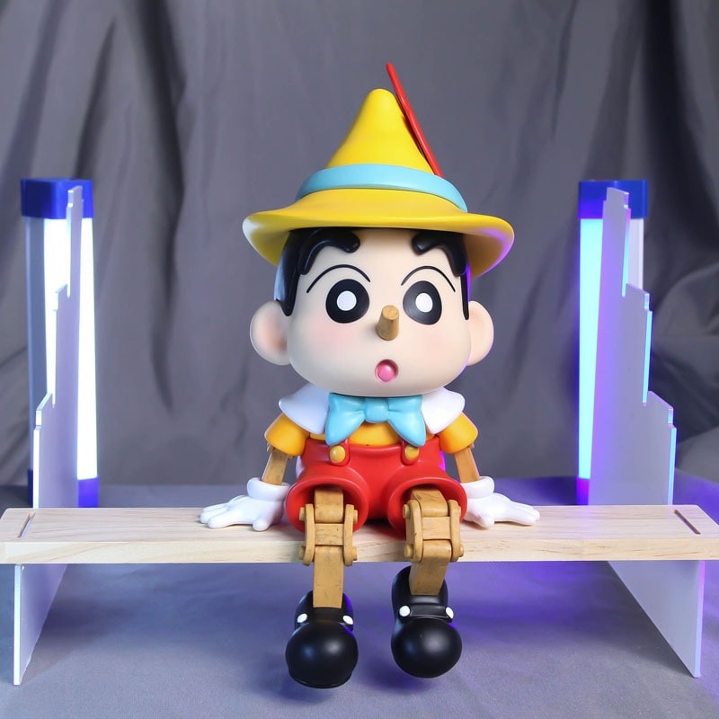 ディーコミックス クレヨンしんちゃん Gk 可動パペット ピノキオしんちゃん 流行 ネット セレブ フィギュア アニメ 周辺機器