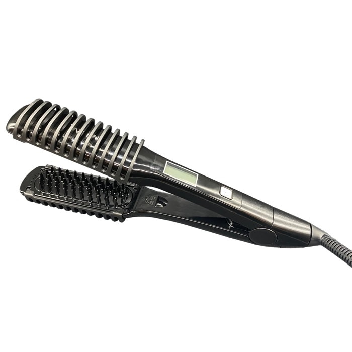 ヘアアイロン Twinアイロン SM-3038T-BK ブラック