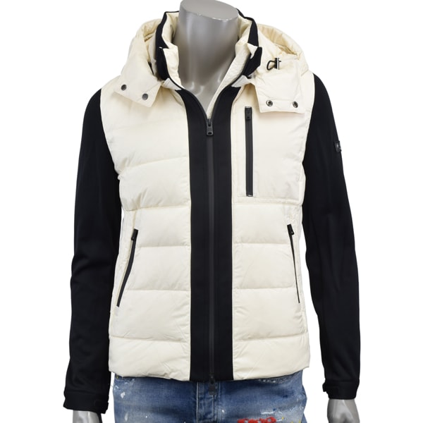 TATRAS タトラス TARO/袖切り替え ハイブリッド　ダウンジャケット/MTAT24A4840 IVORY
