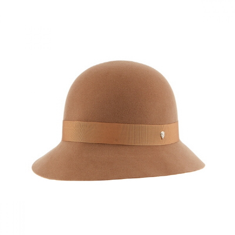 ヘレンカミンスキー HAT51532 CA イータキャメルリボンラウンドクローシュバケットハット