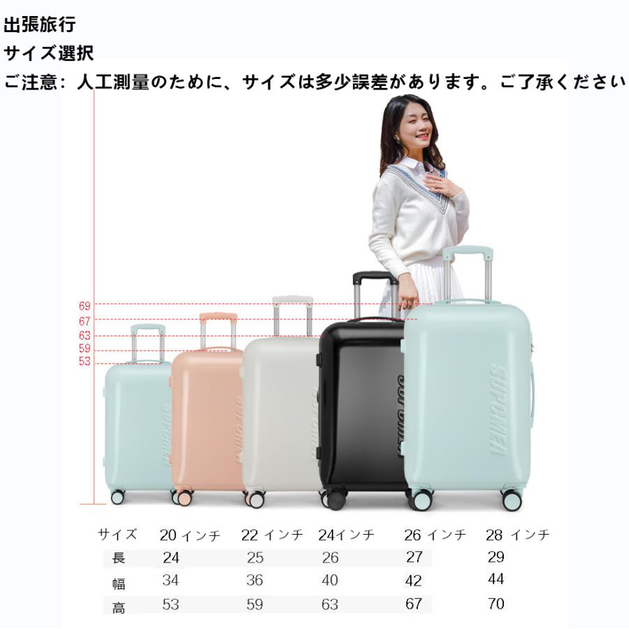 バッグキャリーバッグ360度回転 旅行 出張 スーツケース 22インチ 24インチ キャリーケース 26インチ 軽量 キャリーバッグ 20インチ