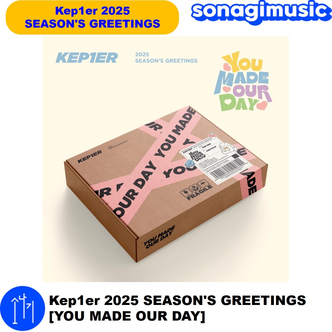 Qoo10] WAKEONE 当店特典 kep1er 2025 sea