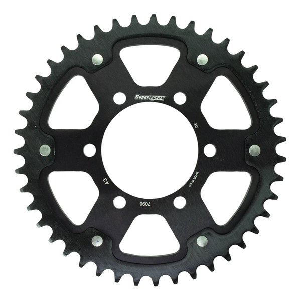 SPX REAR STEALTH 7096-43T BLK RST-7096:43-BLK