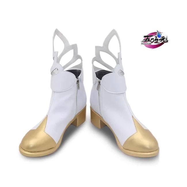 五次元　原神　コスプレ　蛍　女主人公　靴　短いブーツ