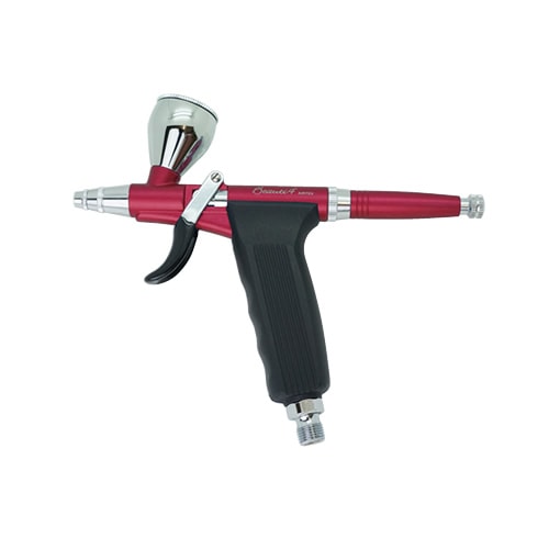 エアテックス 【Joshin webオリジナル】エアブラシ ビューティ4+ トリガー パッション/赤(口径/0.5mm) AT B4 パッション ジョーシンウェブオリジナル