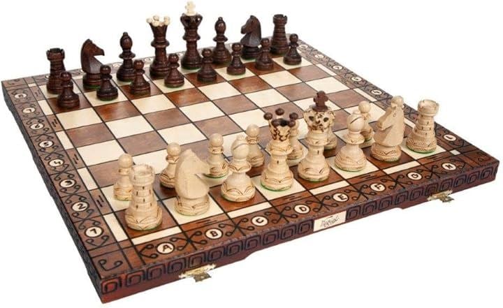 Wegiel 木製 チェスセット Chess Board Set EXCLUSIVE アンバサダー EXCLUSIVEチェス盤 ポーランド 14,976円