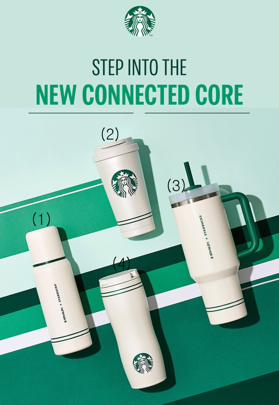 2025スターバックスコリア アイコニックコネクテッドコア4種類 Iconic Connected Core 4 types Quencher, Tumbler, Thermos,etc.