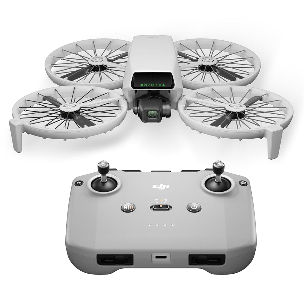 【30日保証/新品/即納】DJI Flip(RC-N3送信機付属) ドローン カメラ付き 4K UHDカメラ搭載ドローン（大人用） 小型ドローン 249 g未満