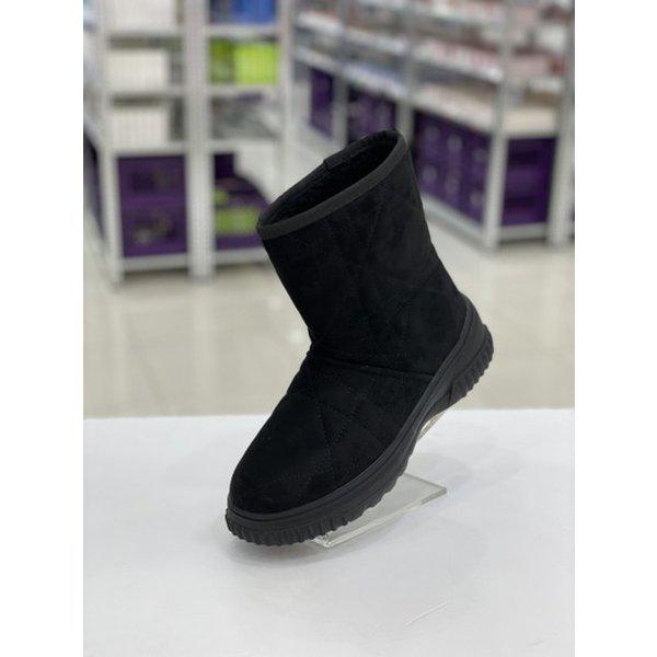 軽量クッションファー起毛ウール女性ブーツ 2XWA77XE_GN