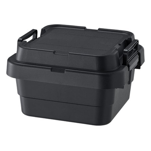 トランクカーゴS蓋 18L LOW TYPE ブラック 幅40×奥行き39×高さ24cm TC-30SLBK 5,159円
