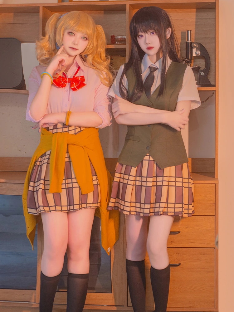 コスプレ シトラス シトラスの香り フルセット ブルー オリジナル グレープフルーツ ブルー オリジナル バド服 女子服 制服