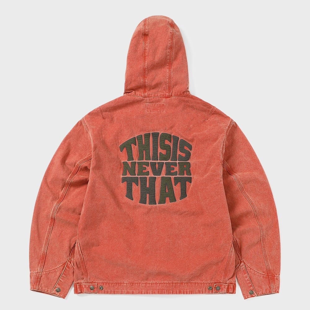ディス・イズ・ネヴァー・ザット・ウェント・カーペンタージャケットオレンジ