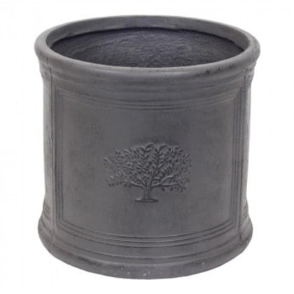 ラウンドポットフォレスト 8号 BritishGray 3717