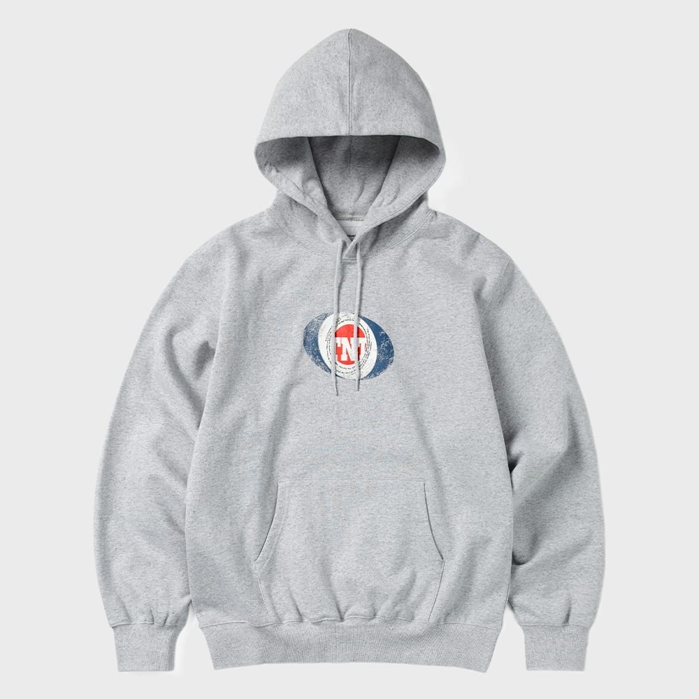 ディス・イズ・ネヴァー・ザット TNT オーバルパーカーヘザーグレー