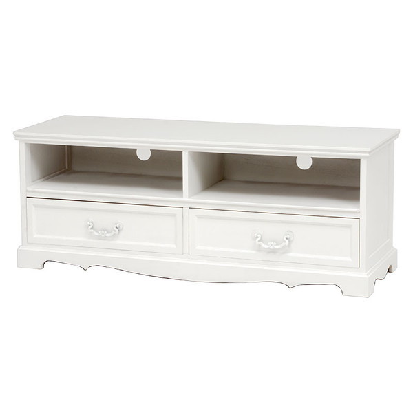 MTV-6598WH テレビ台 幅110cm ホワイト メーカー直送