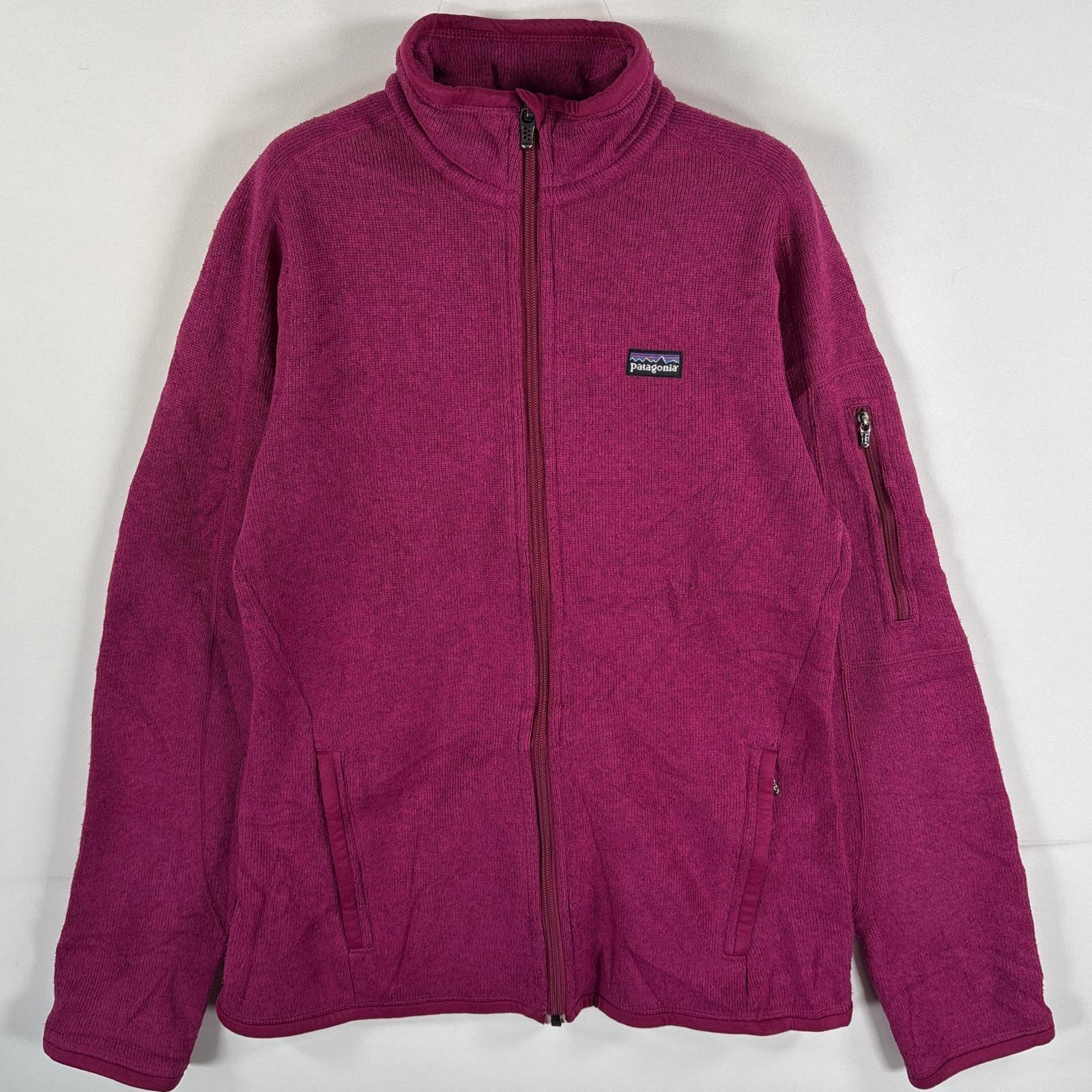 古着 フリースジャケット クラシックレトロXジャケット ワンポイントロゴ フルジップ S ピンク系 レディース 5,115円