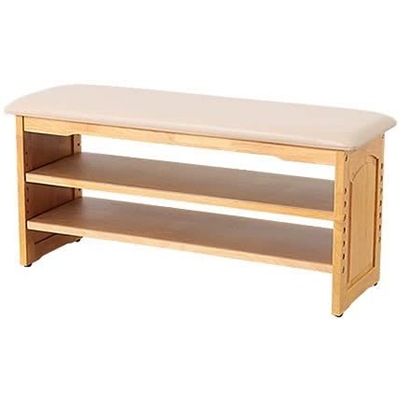 天然木収納付き玄関ベンチ 幅90cm