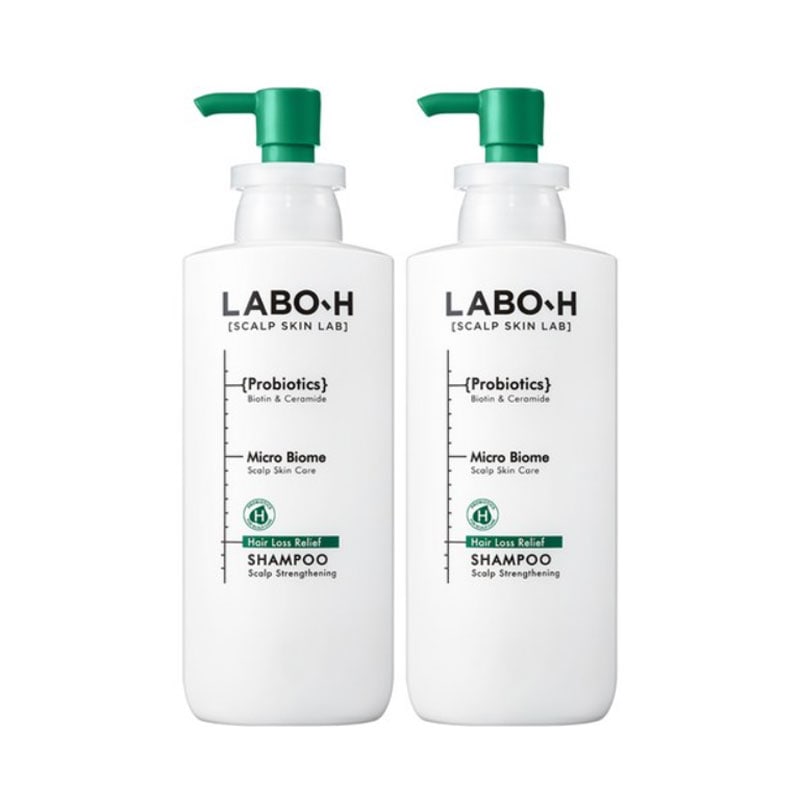 [1+1] プロバイオティクス 脱毛症状の緩和頭皮強化シャンプー 400ml x 2