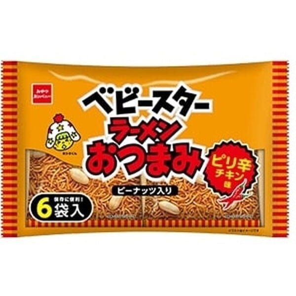 おやつカンパニー ベビースター おつまみピリ辛チキン味 138g x15 メーカー直送