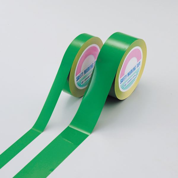 限定商品サイト 日本緑十字社 ガードテープ(ラインテープ) 緑 75mm幅