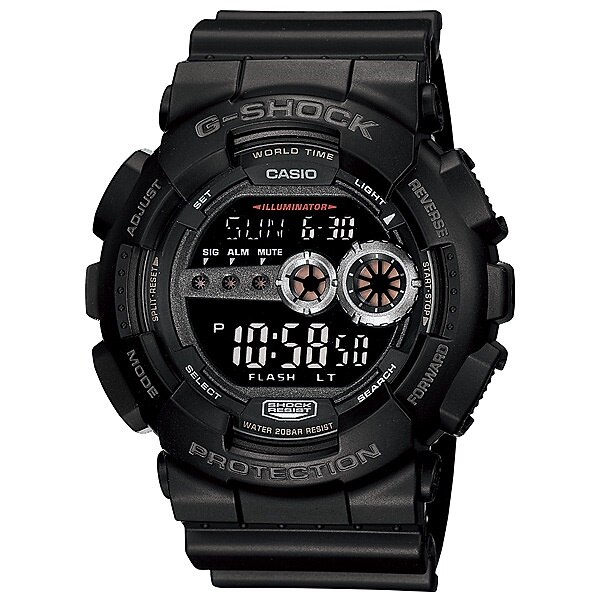 取寄品 正規品 CASIO腕時計 カシオ G-SHOCK ジーショック デジタル表示 GD-100-1BJF