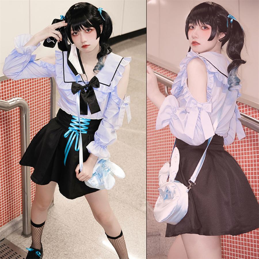 にじさんじ所属 バーチャル YouTuber 月ノ美兎 風 コスプレ衣装 cosplay 仮装 二次会 イベント パーティー