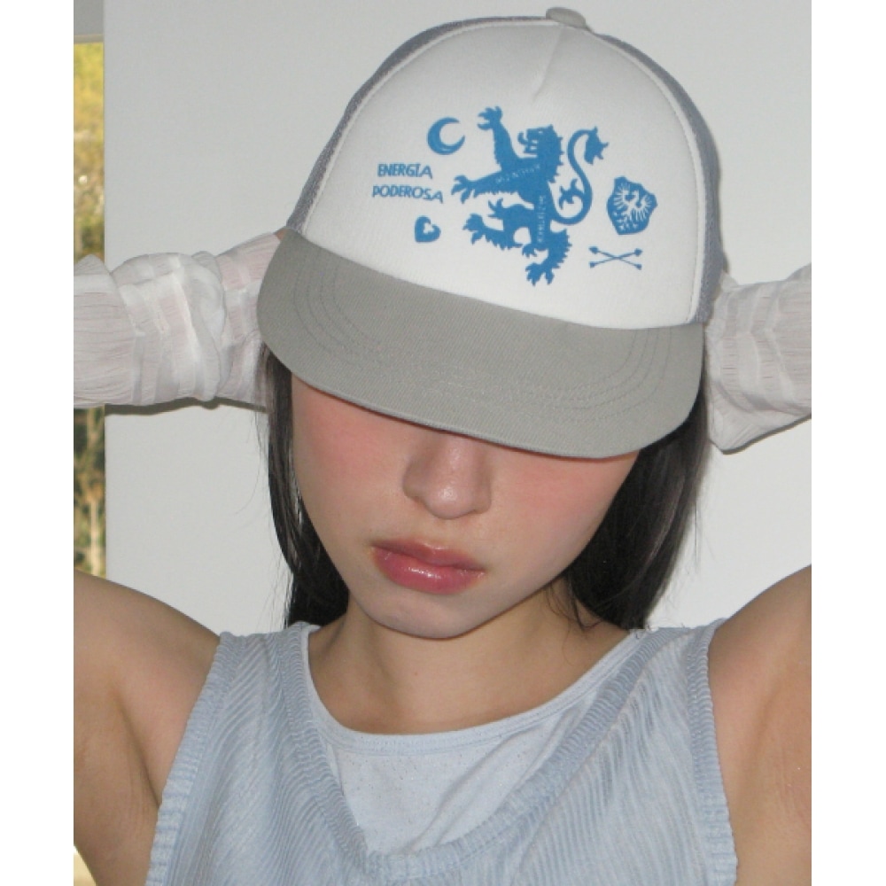 TYPESERVICE グラフィックメッシュキャップ [グレー]