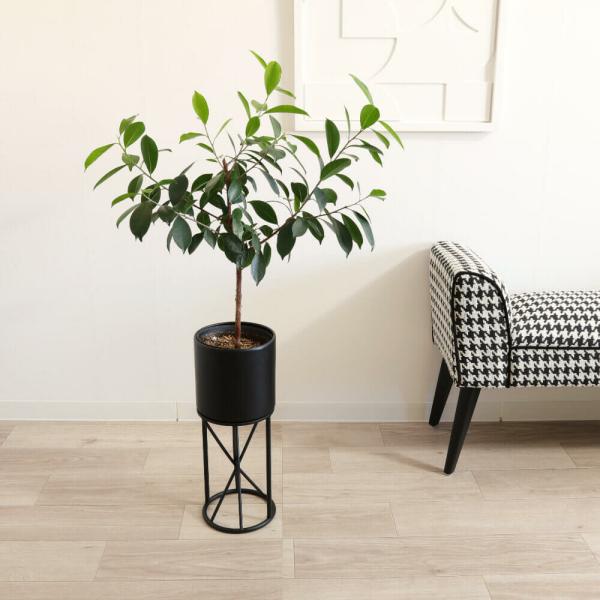 棚 ラック ヴィンテージ おしゃれ 花台 フラワースタンド ボタニカル インダストリアル 完成品 アイアン プランターポッド コーナー 5号鉢まで