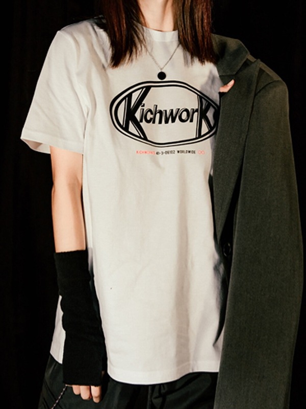 Qoo10 KICHWORK 19 SS シ Tシャ