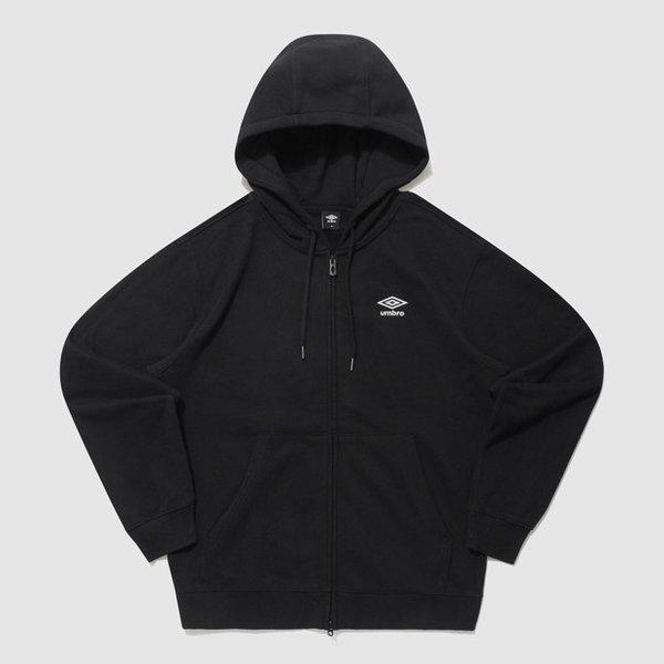 エッセンシャル起毛フードジップアップ BLACK UQ423CFTO1 BLK0 12,904円