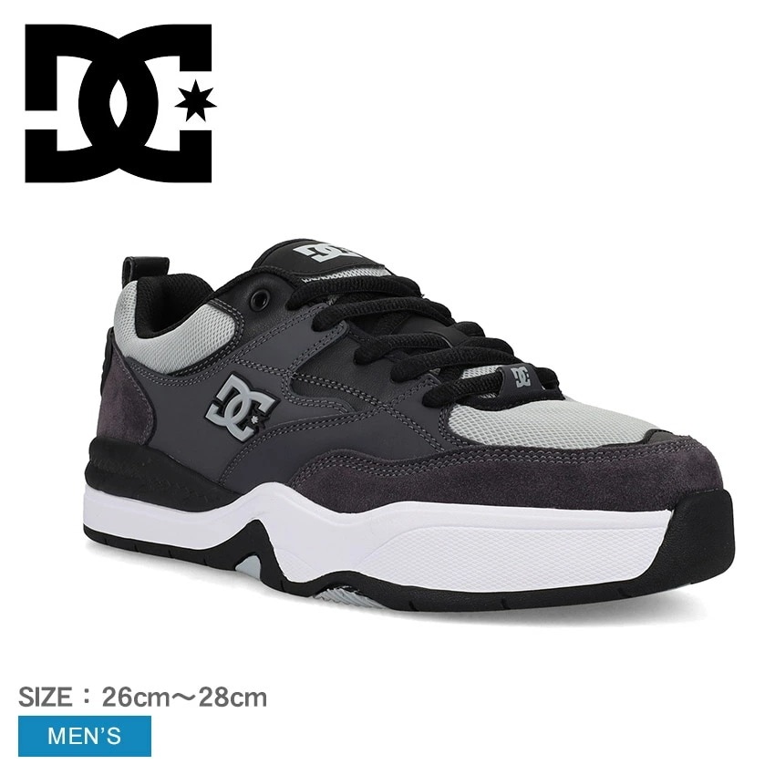 DC ASCEND S DS251001 メンズ スケートボード スニーカー ストリート アーバン クッション性 耐久性 軽量 ハイパフォーマンス 衝撃吸収 耐摩耗性 ホワイト 白