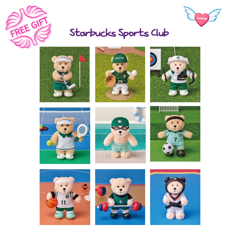 [7月19日発売/大人気] スポーツクラブMDベアリスタキーチェーン9種