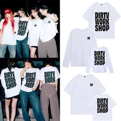 aespa Dirty Work ポップアップ Tシャツ トレカセット カリナ aespa Dirty Work ポップアップ Tシャツ トレカセット カリナ